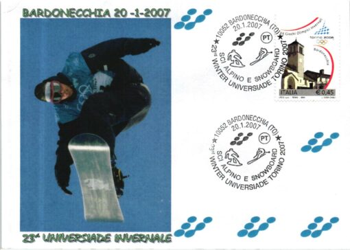 Italia Winter Universiade Torino 2007 Bardonecchia Sci alpino Snowboard Skiing