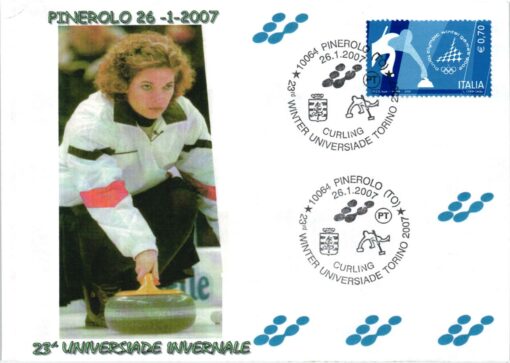 Italia Winter Universiade Torino 2007 Pinerolo Curling Olimpiadi Olympic