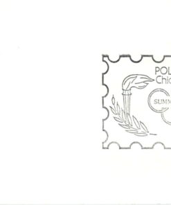 USA 1984 Polpex Sommer Olympics Chicago Skiing