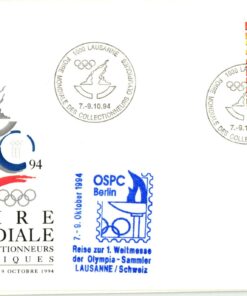 Olympic Collectors Fair Lausanne 1994 OSPC Berlin Olympiasammler Schweiz