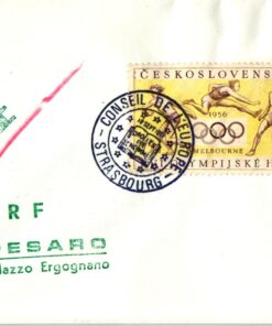 CSSR 1956 Europa Strasbourg Melbourne Olympic Games