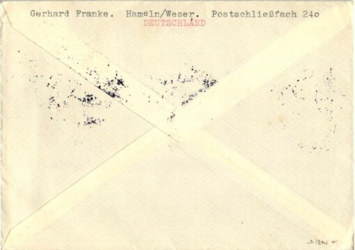 Germany, Europa 1960 FDC, Bonn Mi. 337-339 – Bild 2