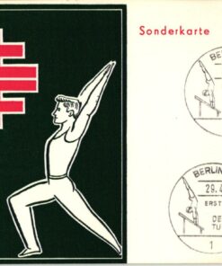 Germany, Deutsches Turnfest 1968 Berlin MI. 321 FDC