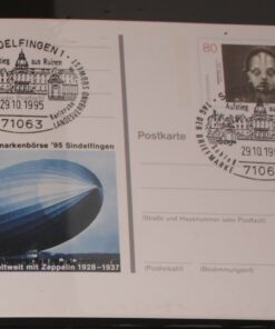 Deutschland PSo 40 Film 1995 Sindelfingen '95 Zeppelin SST Sindelfingen Schloß Karlsruhe