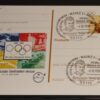 Deutschland PSo 42 Olympische Spiele Carl Schuhmann Gymnastik 1996 Briefmarken Messe Essen 1996 SST Mainz Uwe Beyer Bronze Medaille Olympiasalon