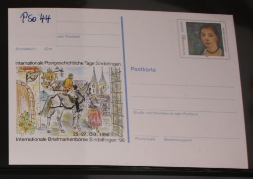 Deutschland PSo 44 Paula Modersohn-Becker 1996 Sindelfingen '96 postfrisch 