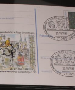 Deutschland PSo 44 Paula Modersohn-Becker 1996 Sindelfingen '96 SST Sindelfingen Melanchthon Luther Cranach d.Ä