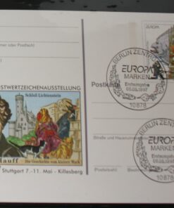 Deutschland PSo 46 Fischer und seine Frau 1997 Naposta 97 SST Berlin Europa Marken Erstausgabe