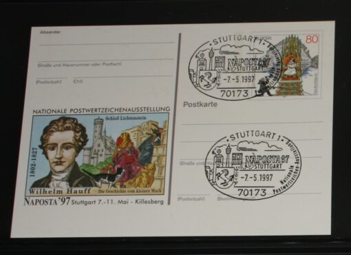 Deutschland PSo 46 Fischer und seine Frau 1997 Naposta 97 SST Stuttgart Naposta 97