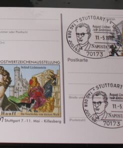 Deutschland PSo 46 Fischer und seine Frau 1997 Naposta 97 SST Stuttgart August Lindner Jugend Familie Sport