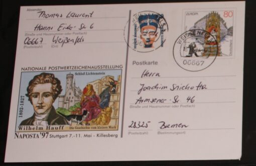 Deutschland PSo 46 Fischer und seine Frau 1997 Naposta 97 TST Weissenfels 