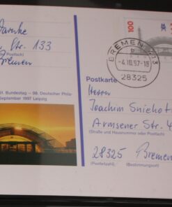 Deutschland PSo 47 Messe Leipzig 1997 Messeprivileg TST Bremen