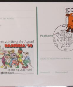 Deutschland PSo 53 Die Maus 1998 Najubria '98 SST Bonn Für die Jugend Erstausgabe