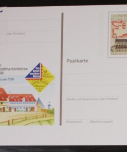Deutschland PSo 55 Kloster Maulbronn 1998 Augsburger Poshaus 1550 postfrisch 