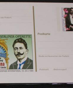 Deutschland PSo 57 Paul Lincke 1996 Berliner Operette Frau Luna postfrisch 