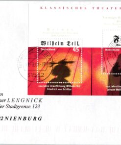 Deutschland 2004 FDC TST Mi. 2391+2932 Faust Theater