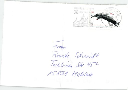 Deutschland 2004 Bedarfsbrief Mi. 2393 Weißstörche Bedrohte Tierarten