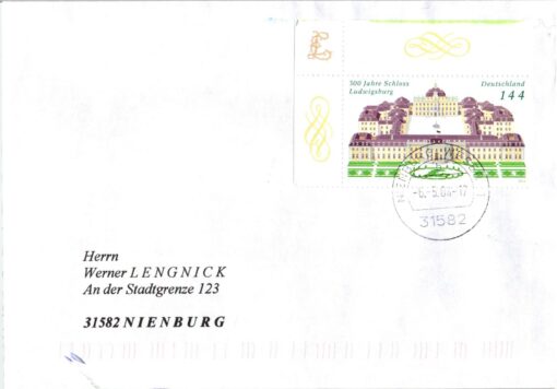 Deutschland 2004 FDC TST Mi. 2398 Schloss Ludwigsburg