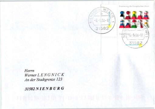 Deutschland 2004 FDC TST Mi. 2400 Erweiterung Europäische Union