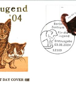 Deutschland 2004 FDC SST Mi. 2402 Jugend Katzen