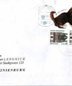 Deutschland 2004 FDC TST Mi. 2402 Jugend Katzen