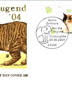 Deutschland 2004 FDC SST Mi. 2404 Jugend Katzen