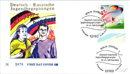 Deutschland 2004 FDC SST Mi. 2408 Deutsch Russische Jugendbewegungen