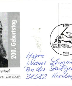 Deutschland 2004 FDC SST Mi. 2411 Ludwig Feuerbach