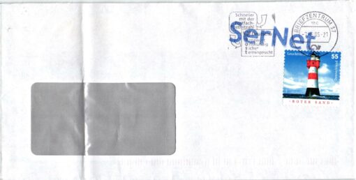 Deutschland 2004 Bedarfsbrief Mi. 2413 leuchttürme Roter Sand