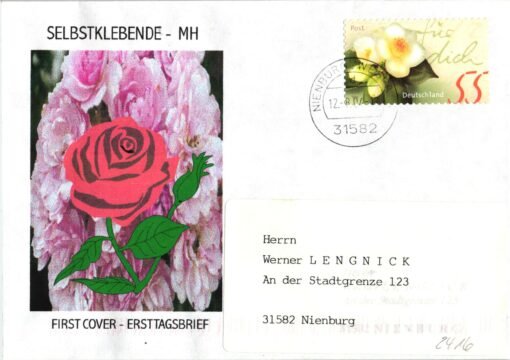 Deutschland 2004 FDC TST Mi. 2416 Kamelien Grüße