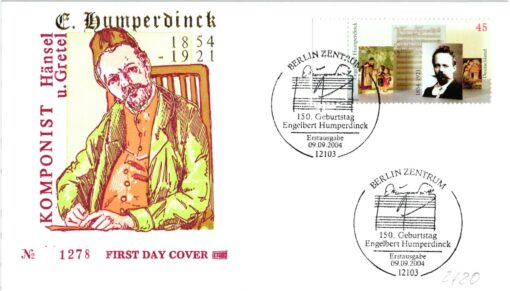 Deutschland 2004 FDC SST Mi. 2420 Engelbert Humperdinck Hänsel Gretel