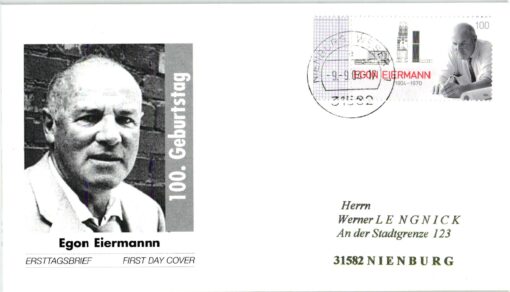 Deutschland 2004 FDC TST Mi. 2421 Egon Eiermann