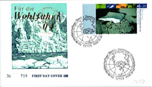 Deutschland 2004 FDC SST Mi. 2423 Wohlfahrt Wunderbare Welt Polare Zone