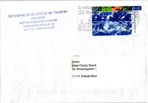 Deutschland 2004 Bedarfsbrief Mi. 2424 Wohlfahrt Wunderbare Welt Alpine Zone