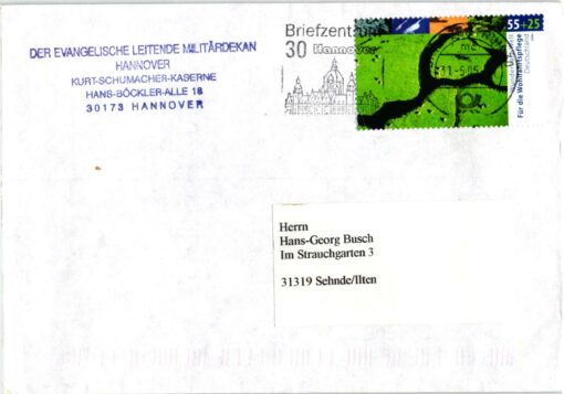 Deutschland 2004 Bedarfsbrief Mi. 2425 Wohlfahrt Wunderbare Welt Weideland