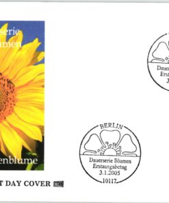 Deutschland 2005 FDC SST Mi. 2434 Dauerserie Blumen Sonnenblume