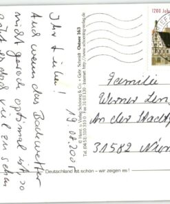 Deutschland 2005 Karte gel. Mi. 2438 1200 Jahre Forchheim