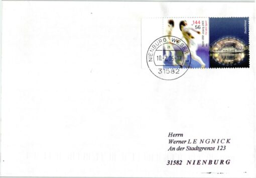 Deutschland 2005 FDC TST Mi. 2440 Sport FIFA Fussball WM