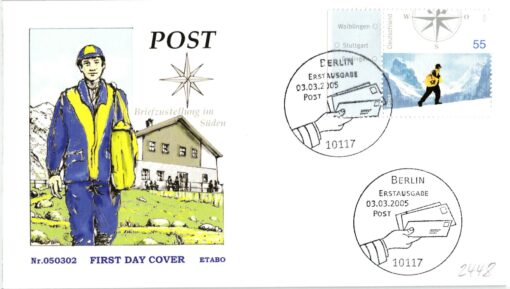 Deutschland 2005 FDC SST Mi. 2448 Briefzustellung im Süden