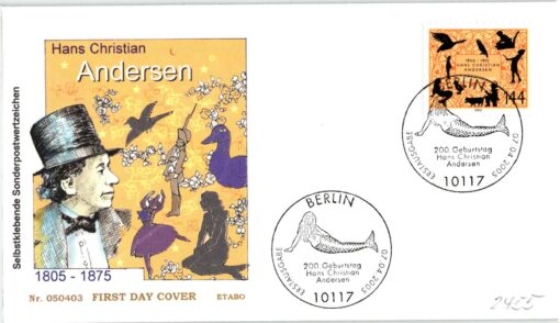 Deutschland 2005 FDC SST Mi. 2455 Hans Christian Andersen