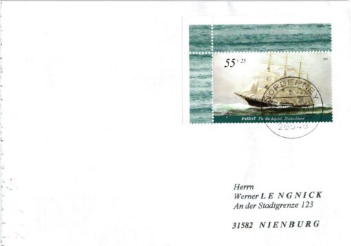 Deutschland 2005 FDC TST Mi. 2466 Jugend Schiffe Passat