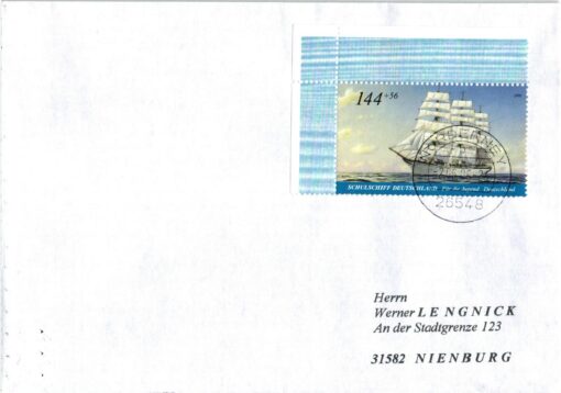 Deutschland 2005 FDC TST Mi. 2468 Jugend Schiffe Schulschiff Deutschland