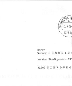 Deutschland 2008 FDC TST Mi. 2680 Franz Kafka [M2] 