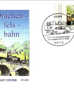 Deutschland 2008 FDC SST Mi. 2681 Drachenfelsbahn [M2] 