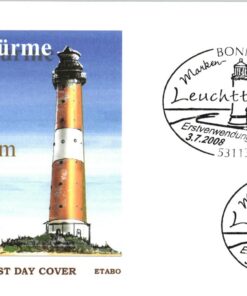 Deutschland 2008 FDC SST Mi. 2682 Leuchttürme Hörnum selbstklebend [M2] 