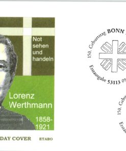 Deutschland 2008 FDC SST Mi. 2697 Lorenz Werthmann Caritas [M2] 
