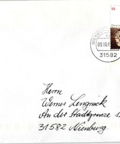 Deutschland 2008 FDC TST Mi. 2697 Lorenz Werthmann Caritas [M2] 