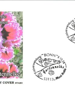 Deutschland 2008 FDC SST Mi. 2699 Heimische Blumen Gartennelke selbstklebend [M2] 
