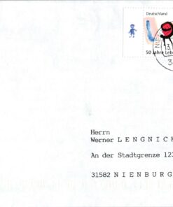 Deutschland 2008 FDC TST Mi. 2702 50 Jahre Lebenshilfe [M2] 