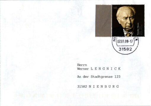 Deutschland 2009 FDC TST Mi. 2714 Theodor Heuss [M2] 
